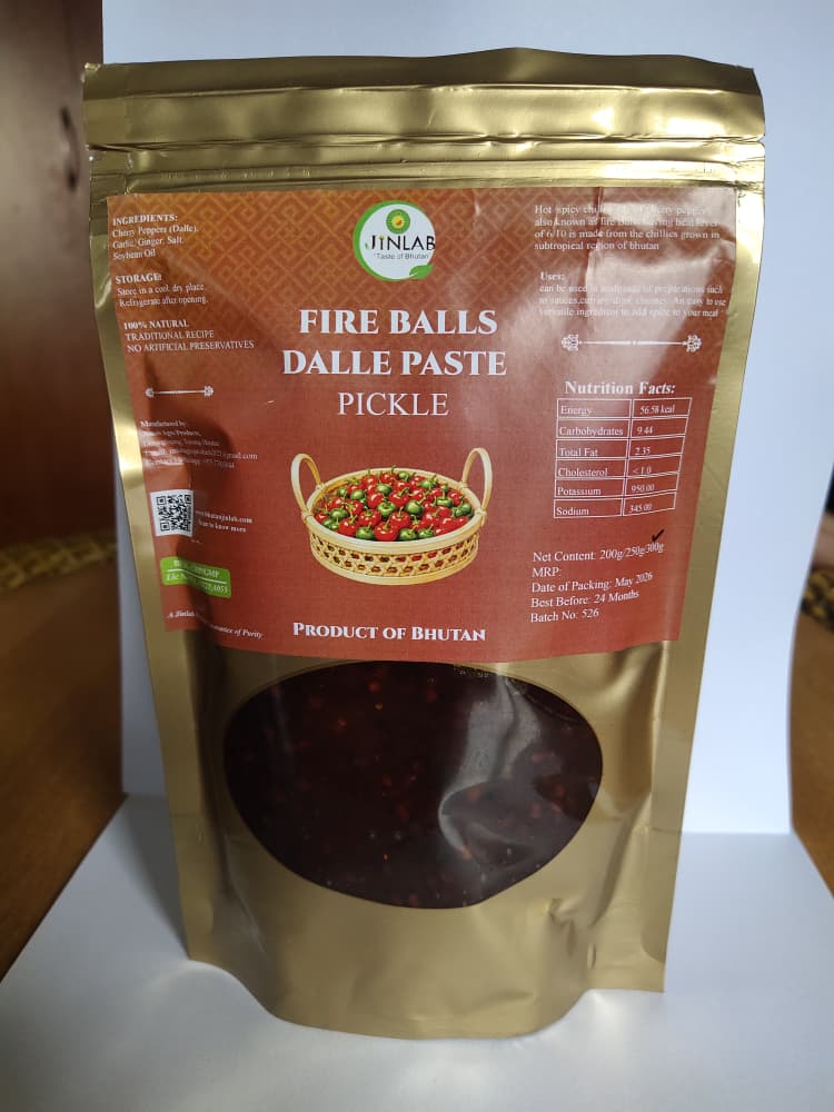Fire Balls Dalle Paste Pickle