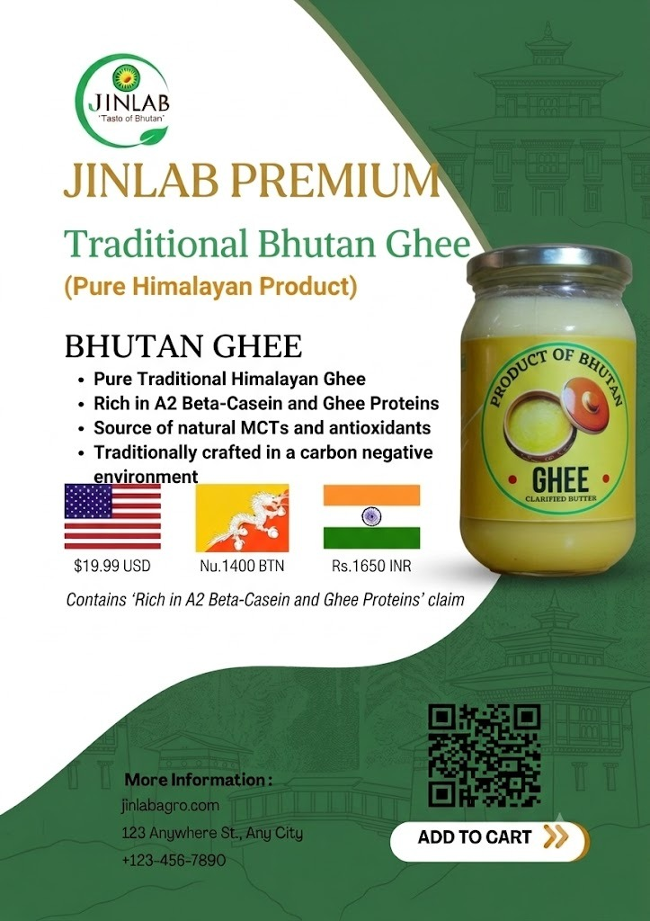 Traditional Bhutan Ghee